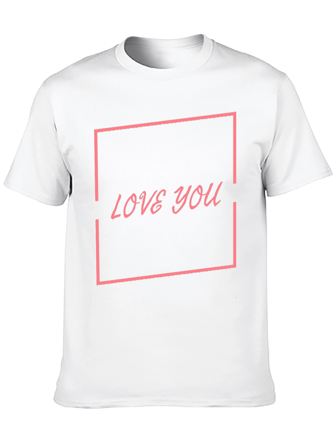 Love You Graphic Black T-Shirt