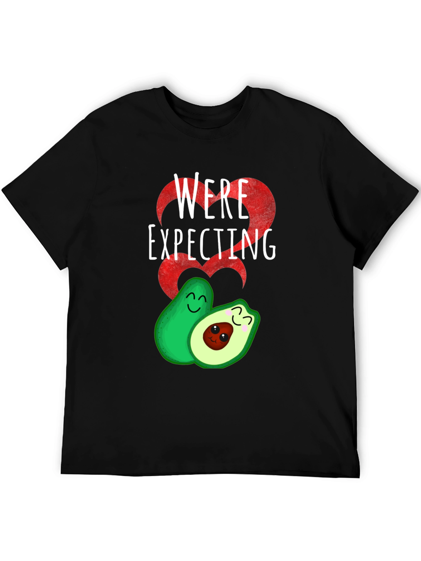 Funny Avocado Pregnancy Announcement T-Shirt