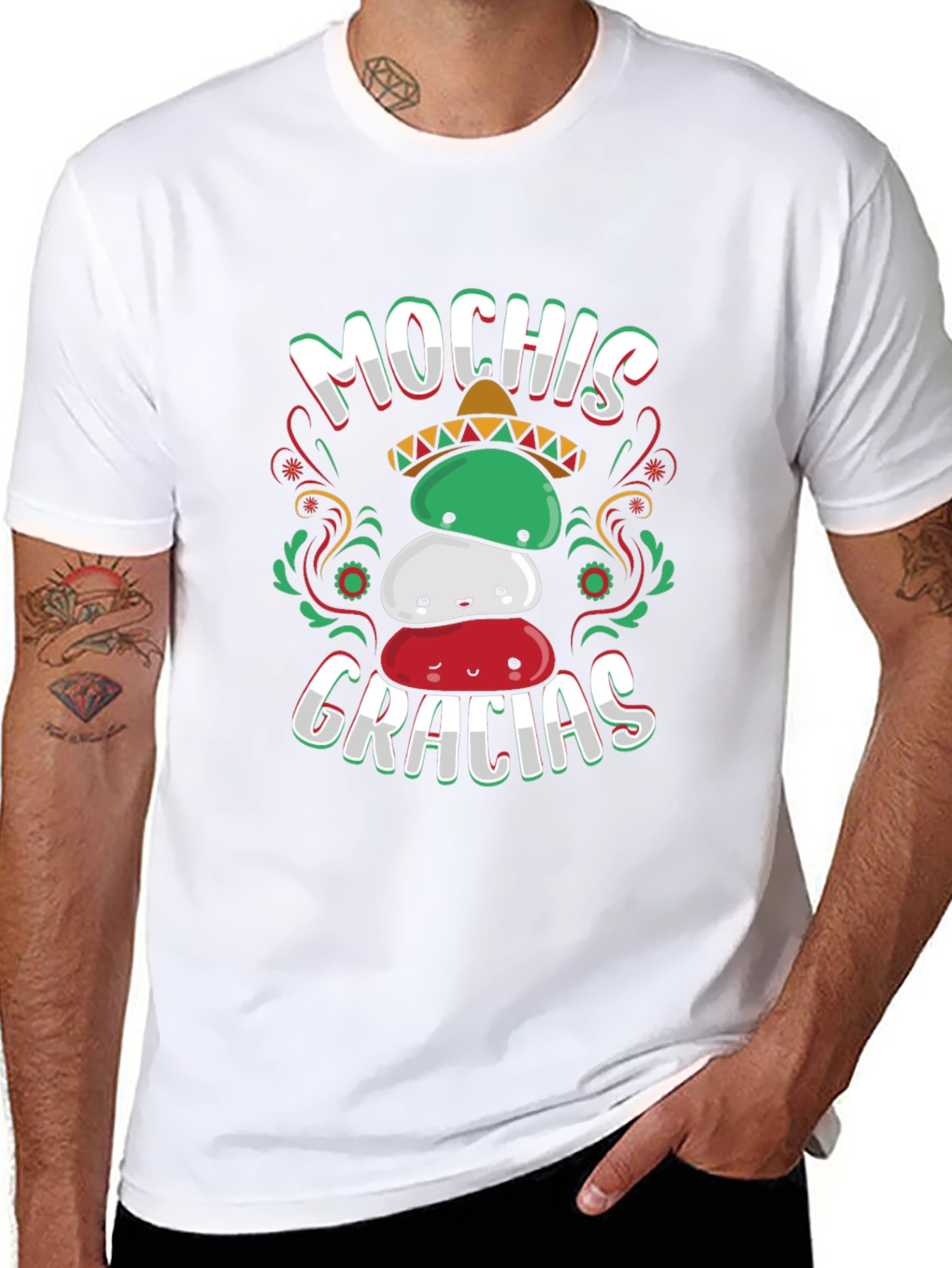 Mochis Gracias T-Shirt - Funny Mexican Dessert Tee
