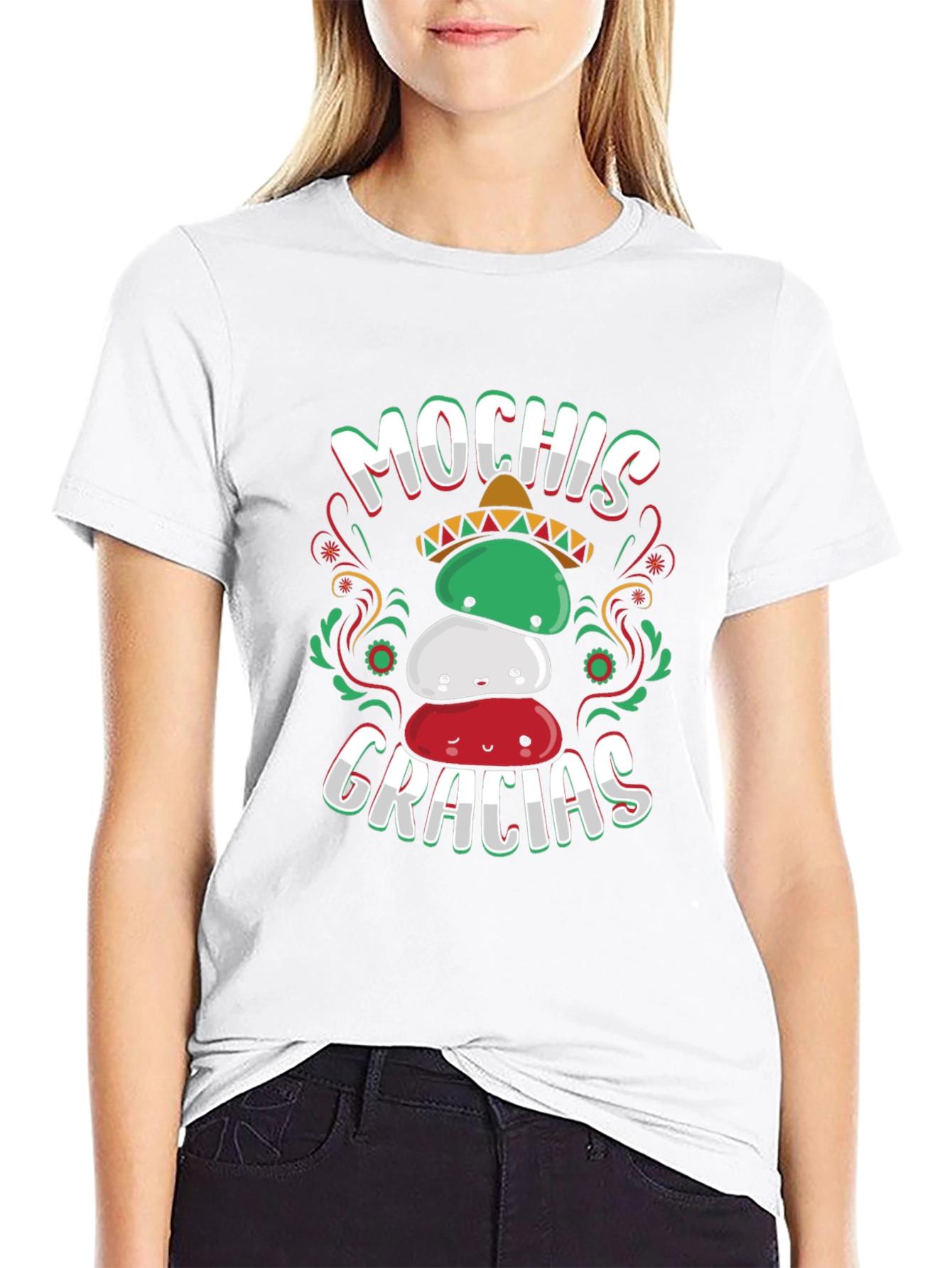 Mochis Gracias T-Shirt - Funny Mexican Dessert Tee