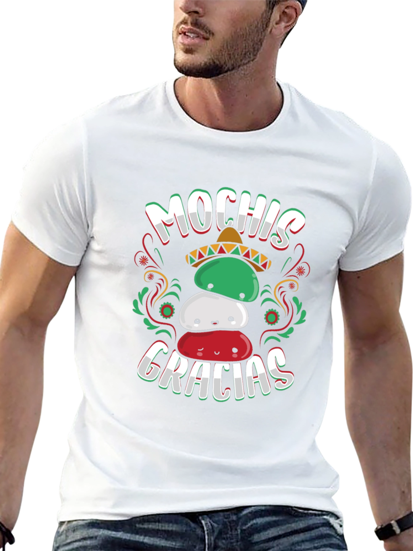 Mochis Gracias T-Shirt - Funny Mexican Dessert Tee
