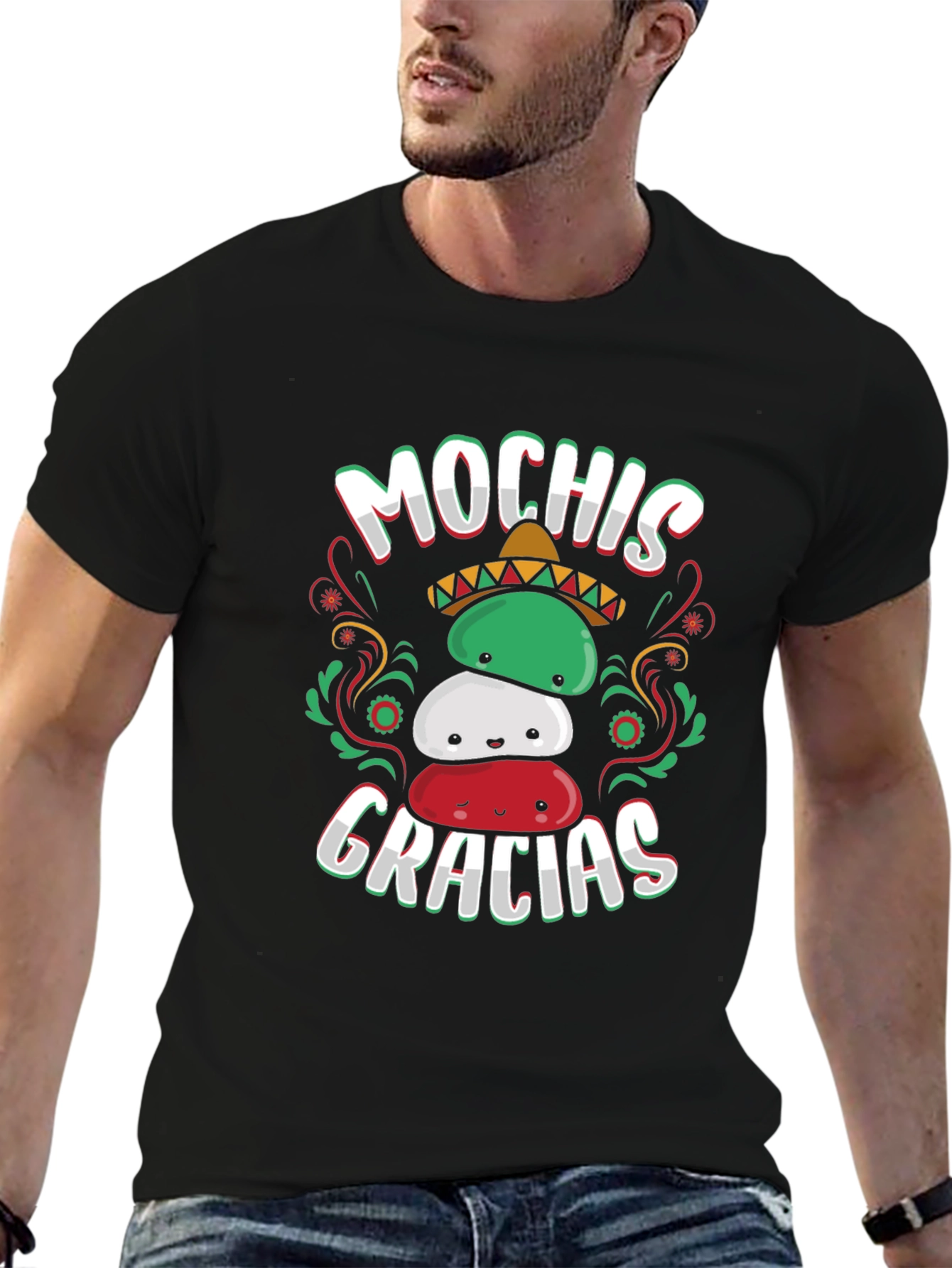 Mochis Gracias T-Shirt - Funny Mexican Dessert Tee