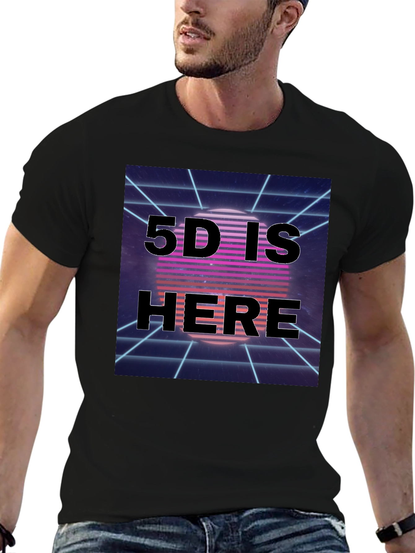 Retro 5D Is Here Graphic Tee