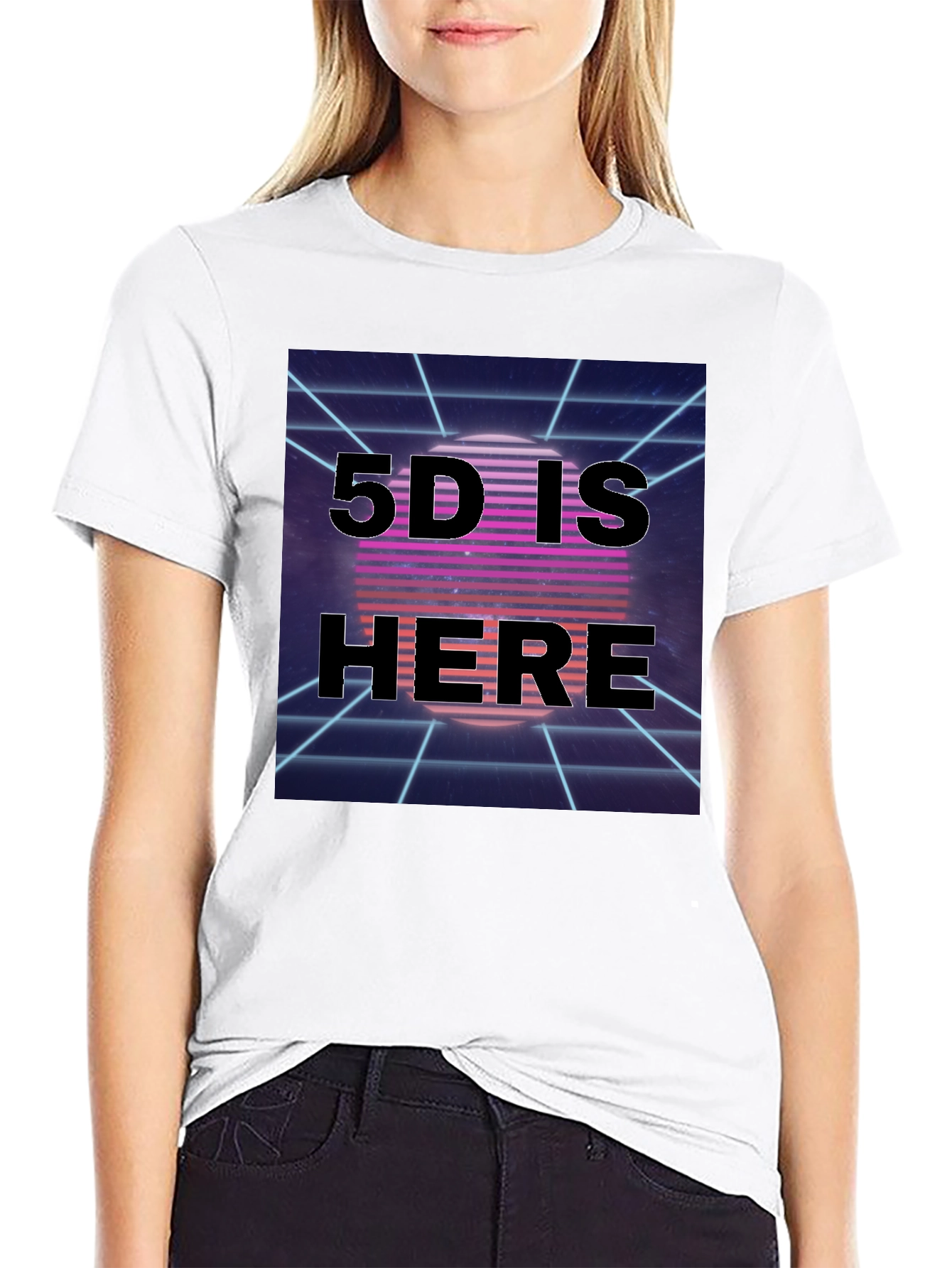 Retro 5D Is Here Graphic Tee