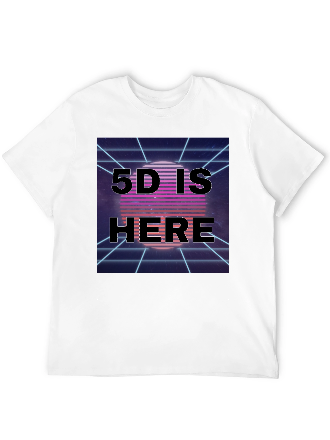 Retro 5D Is Here Graphic Tee
