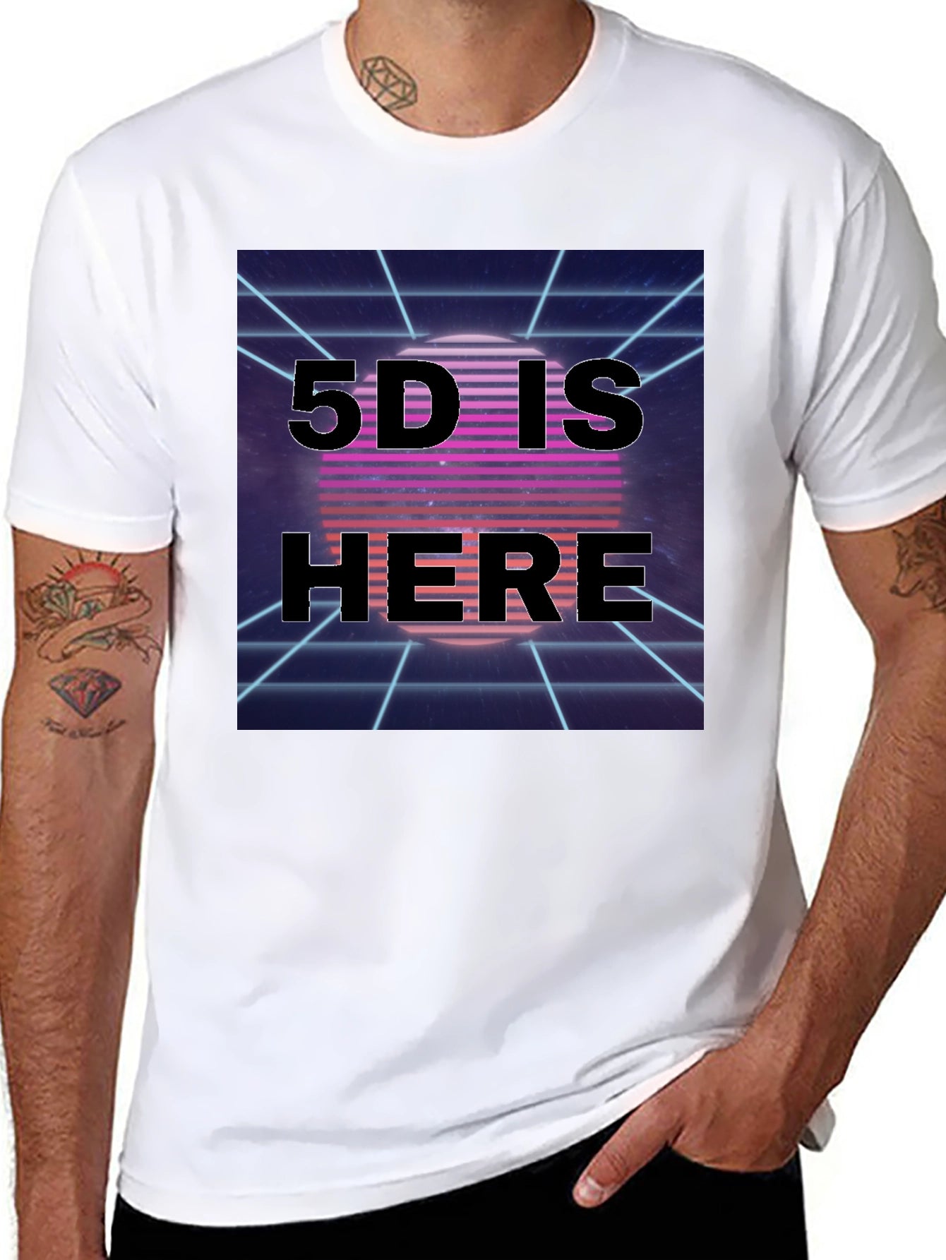 Retro 5D Is Here Graphic Tee