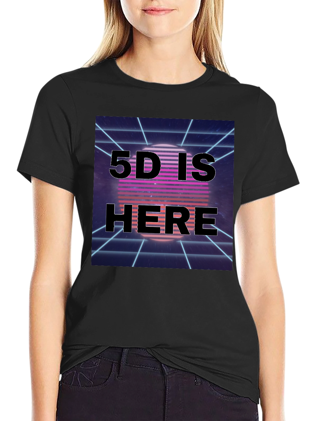 Retro 5D Is Here Graphic Tee