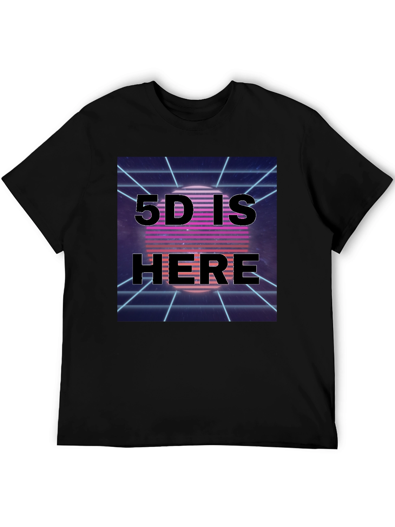 Retro 5D Is Here Graphic Tee