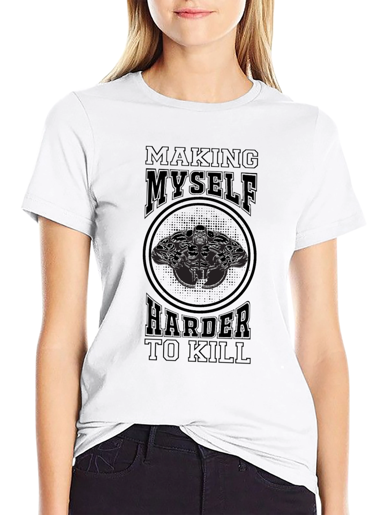 Making Myself Harder to Kill Graphic Tee