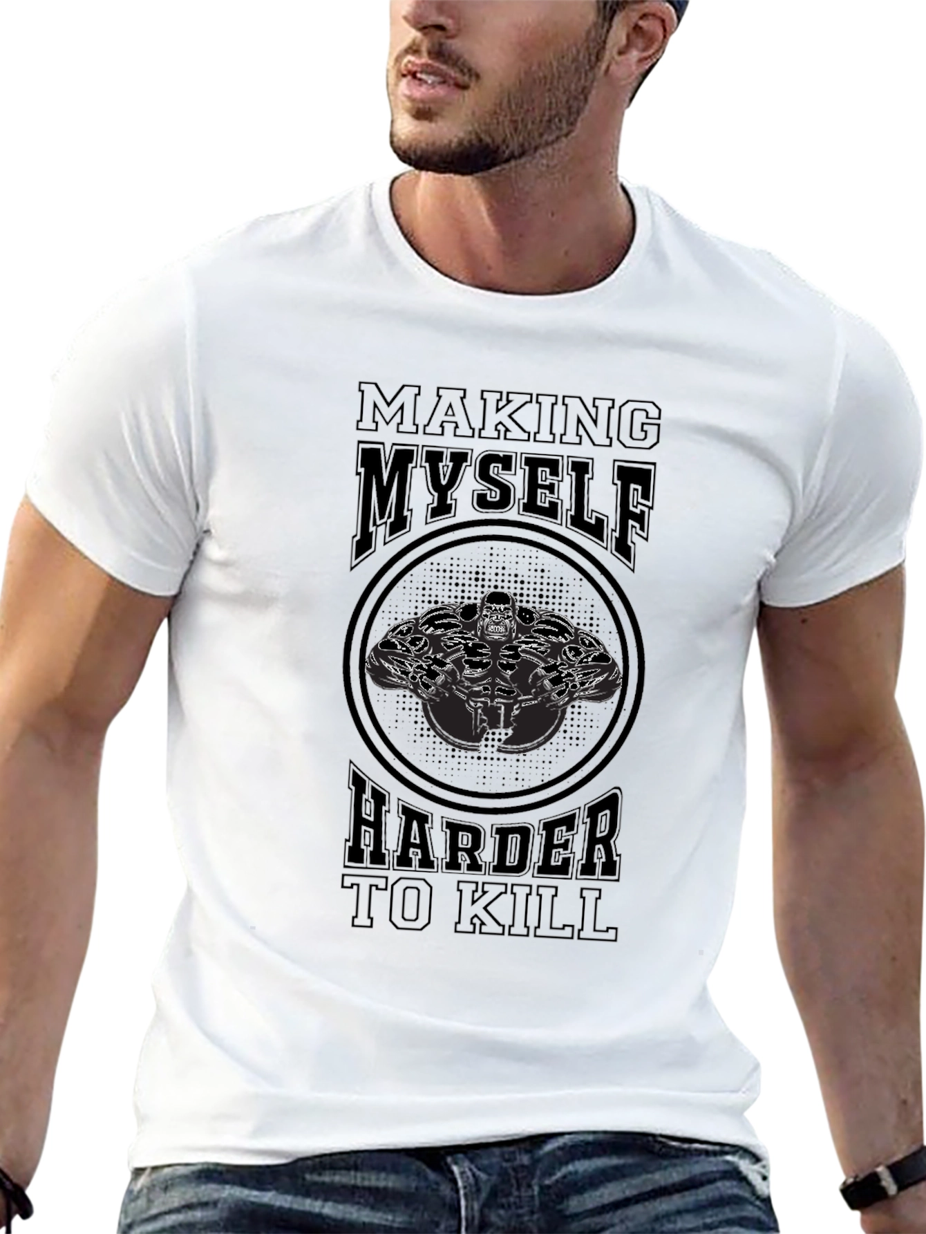 Making Myself Harder to Kill Graphic Tee