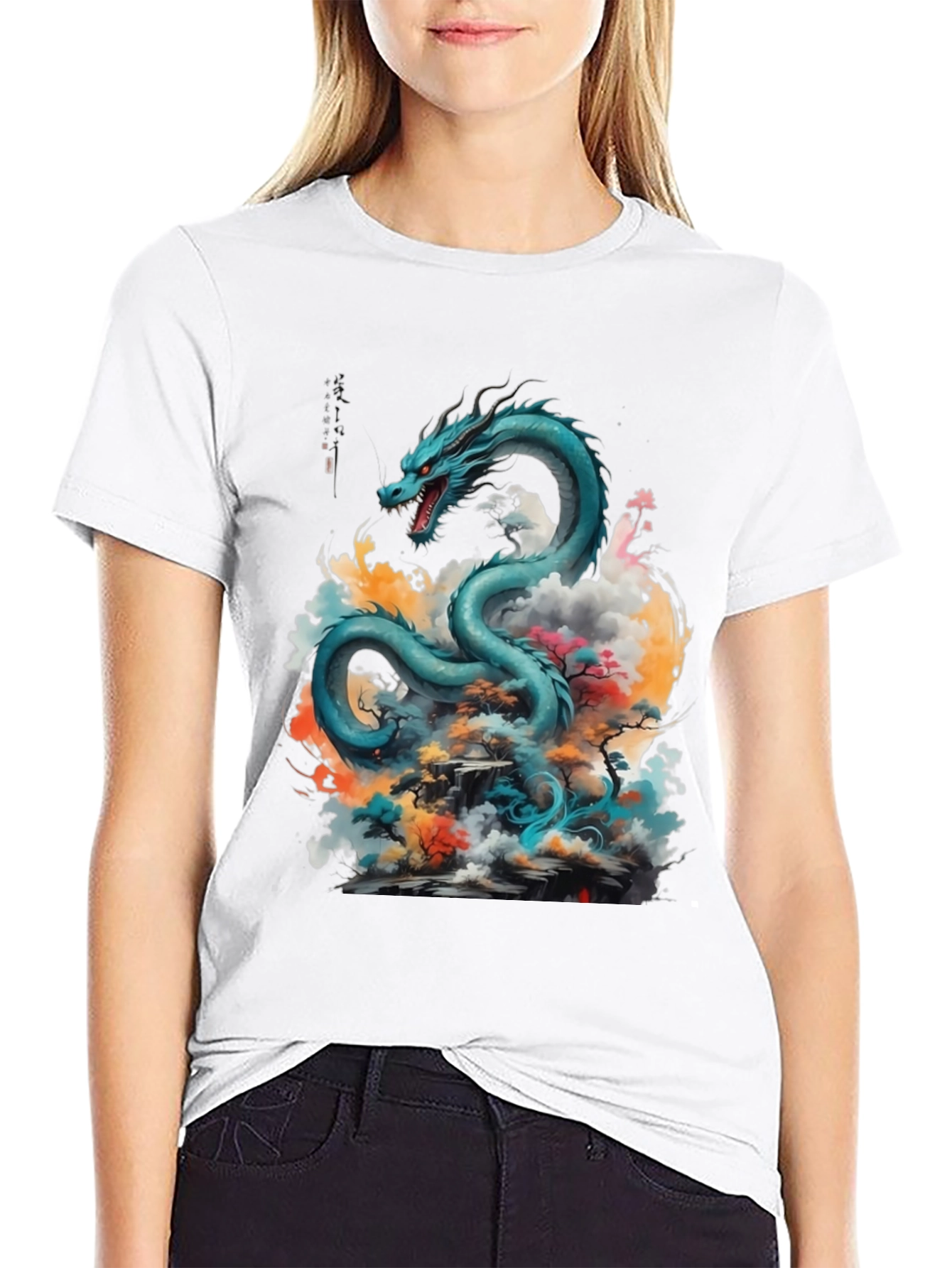 Dragon Print T-Shirt