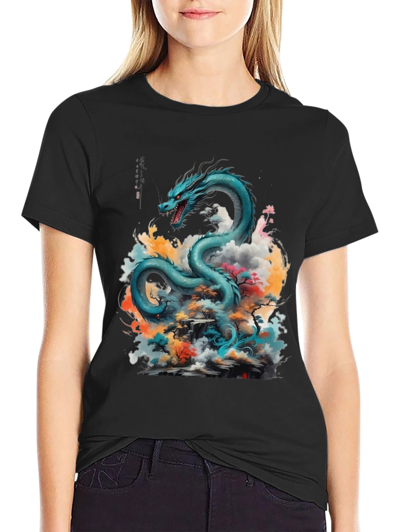 Dragon Print T-Shirt