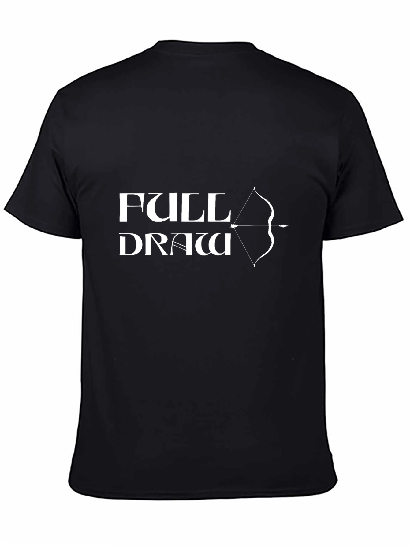 Full Draw Archery T-Shirt - Black