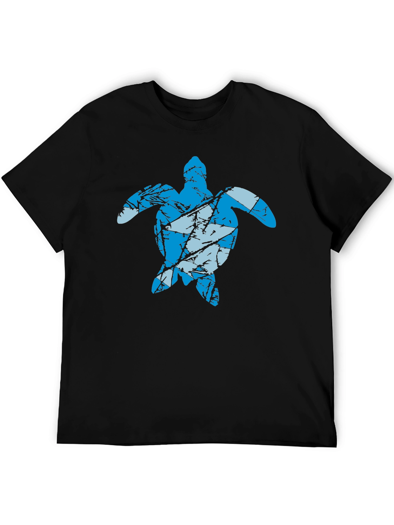 Sea Turtle Graphic Tee - Black