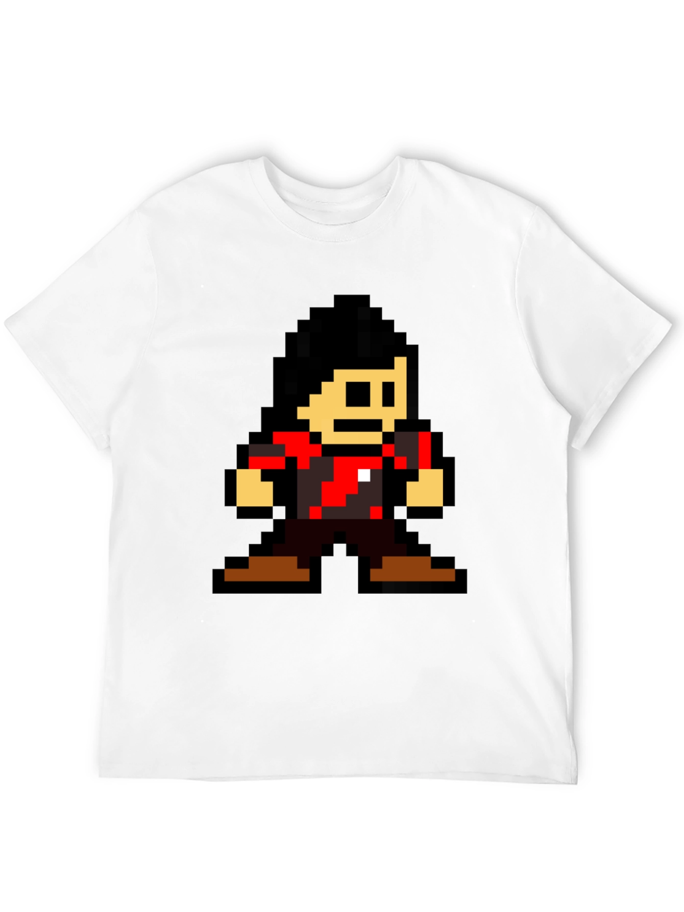 Retro 8-bit Gamer T-Shirt - Black