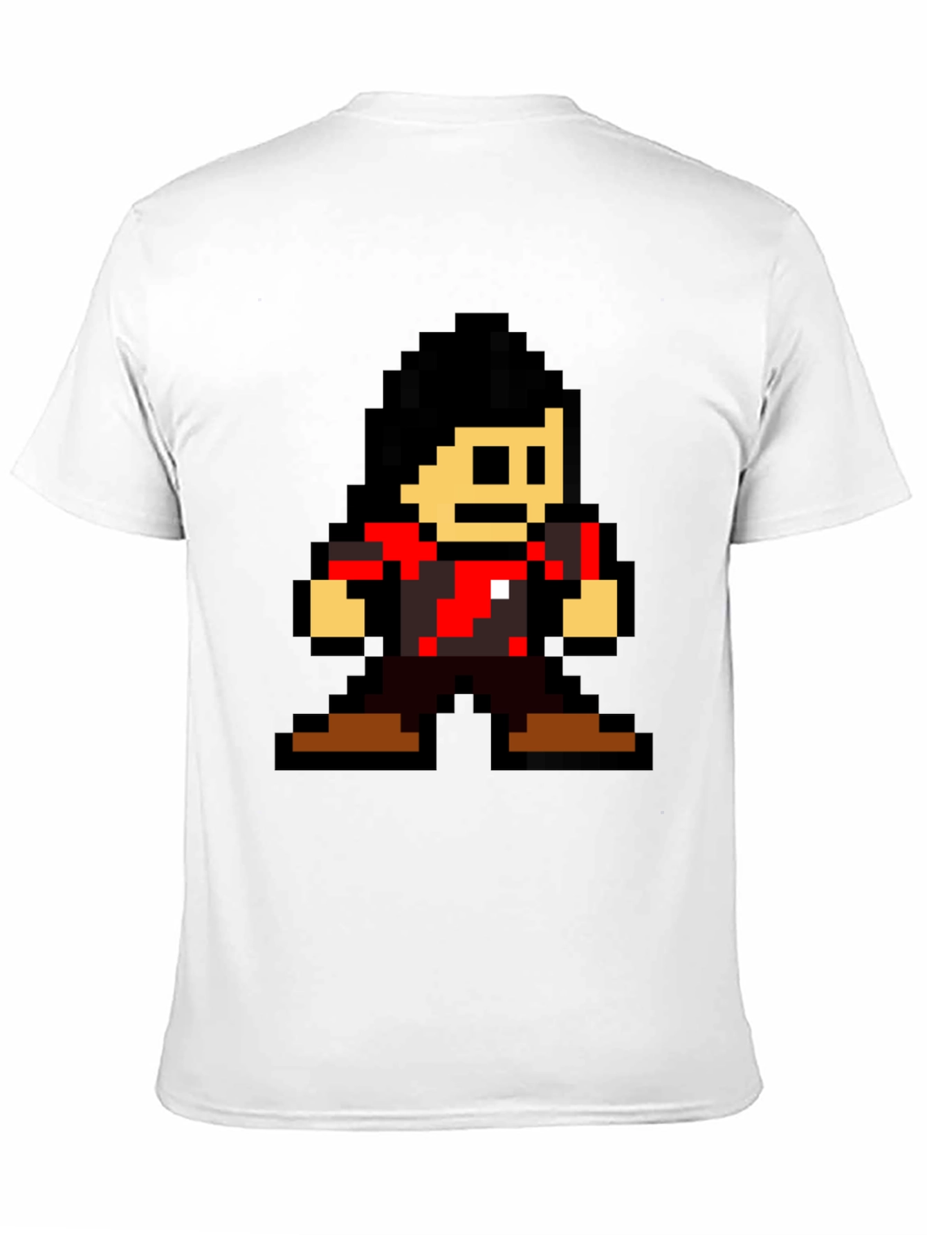 Retro 8-bit Gamer T-Shirt - Black
