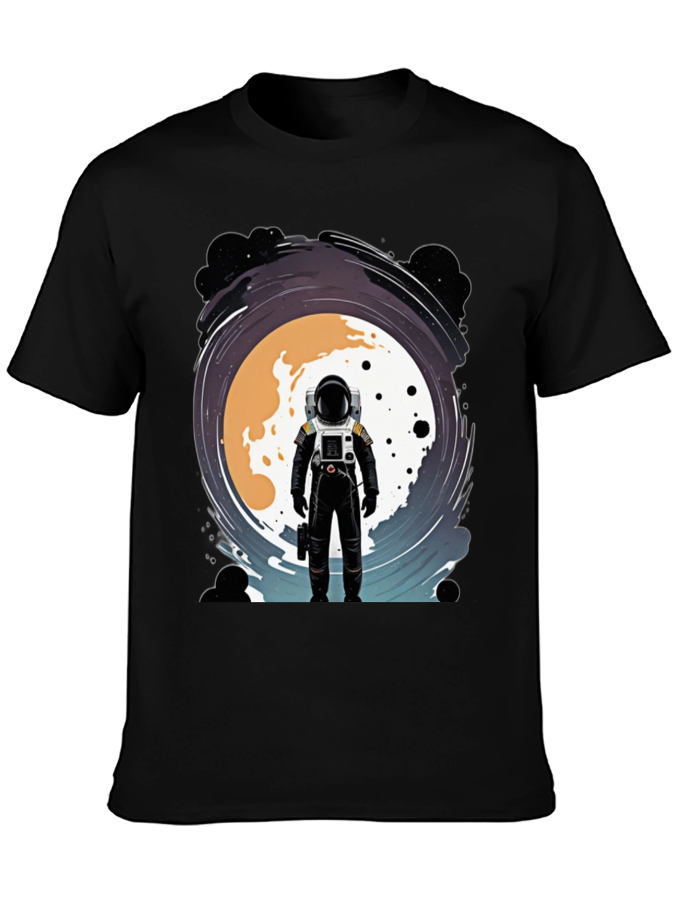 Astronaut Moon T-Shirt - Space Design
