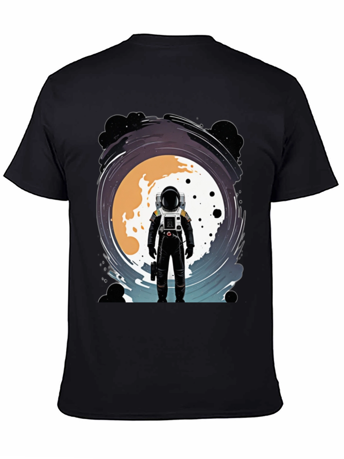 Astronaut Moon T-Shirt - Space Design