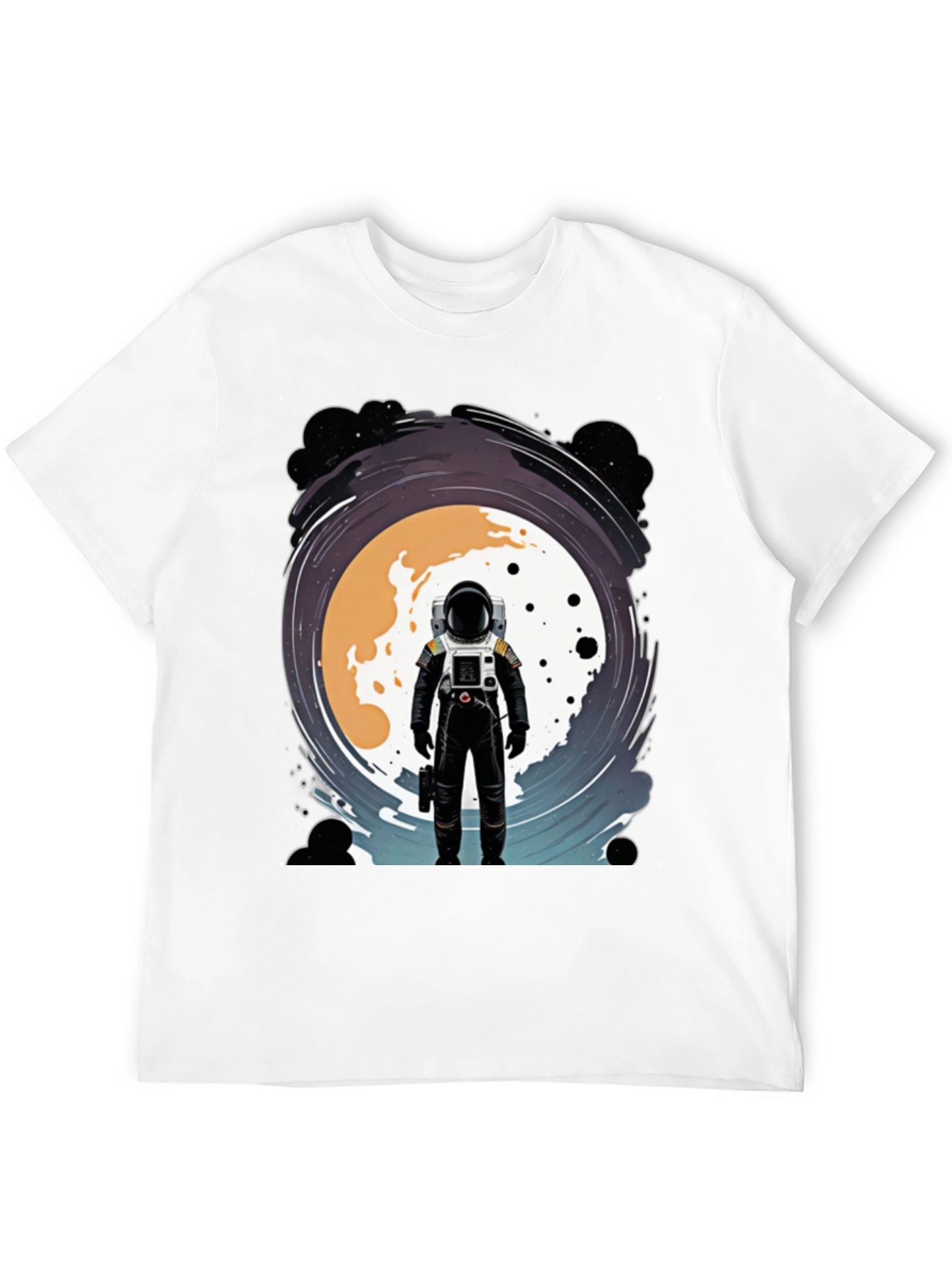 Astronaut Moon T-Shirt - Space Design