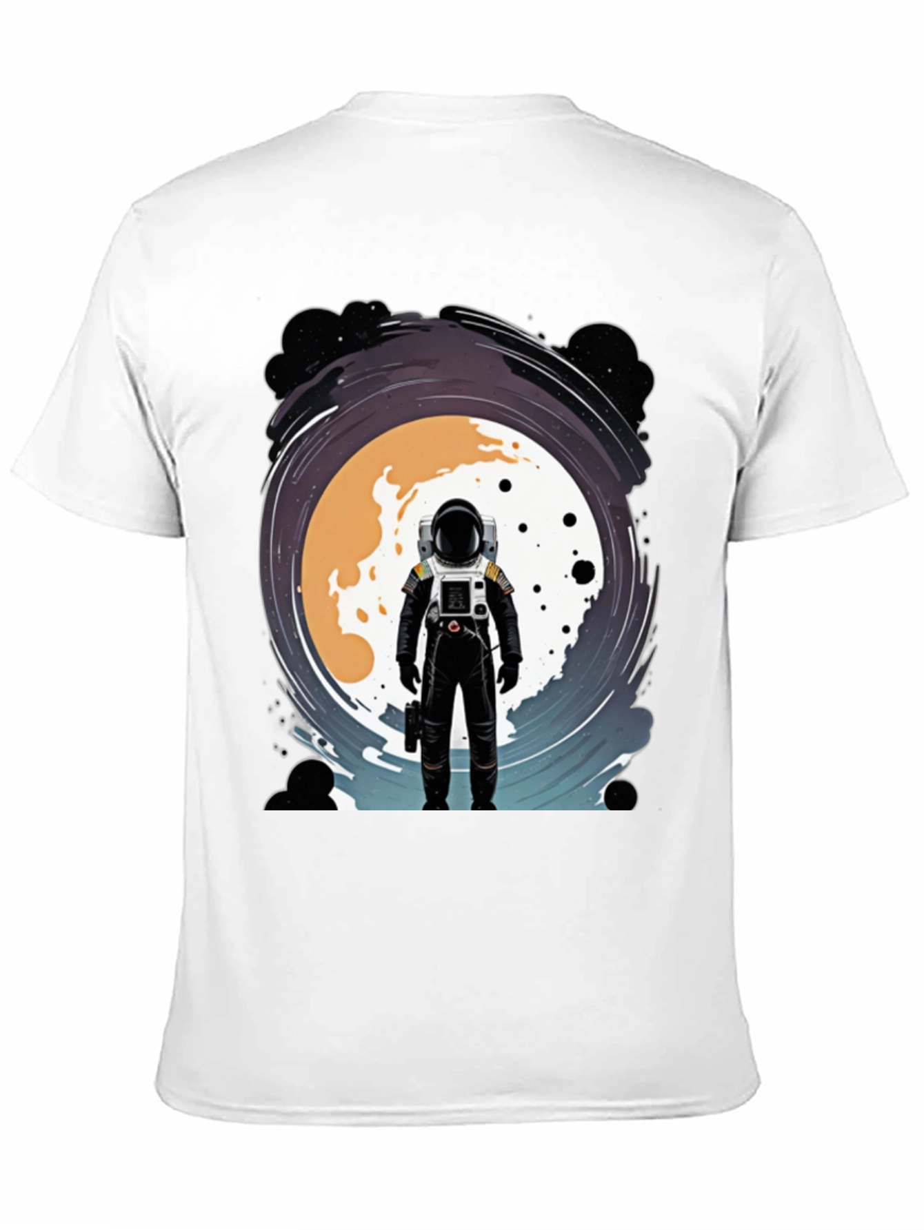 Astronaut Moon T-Shirt - Space Design