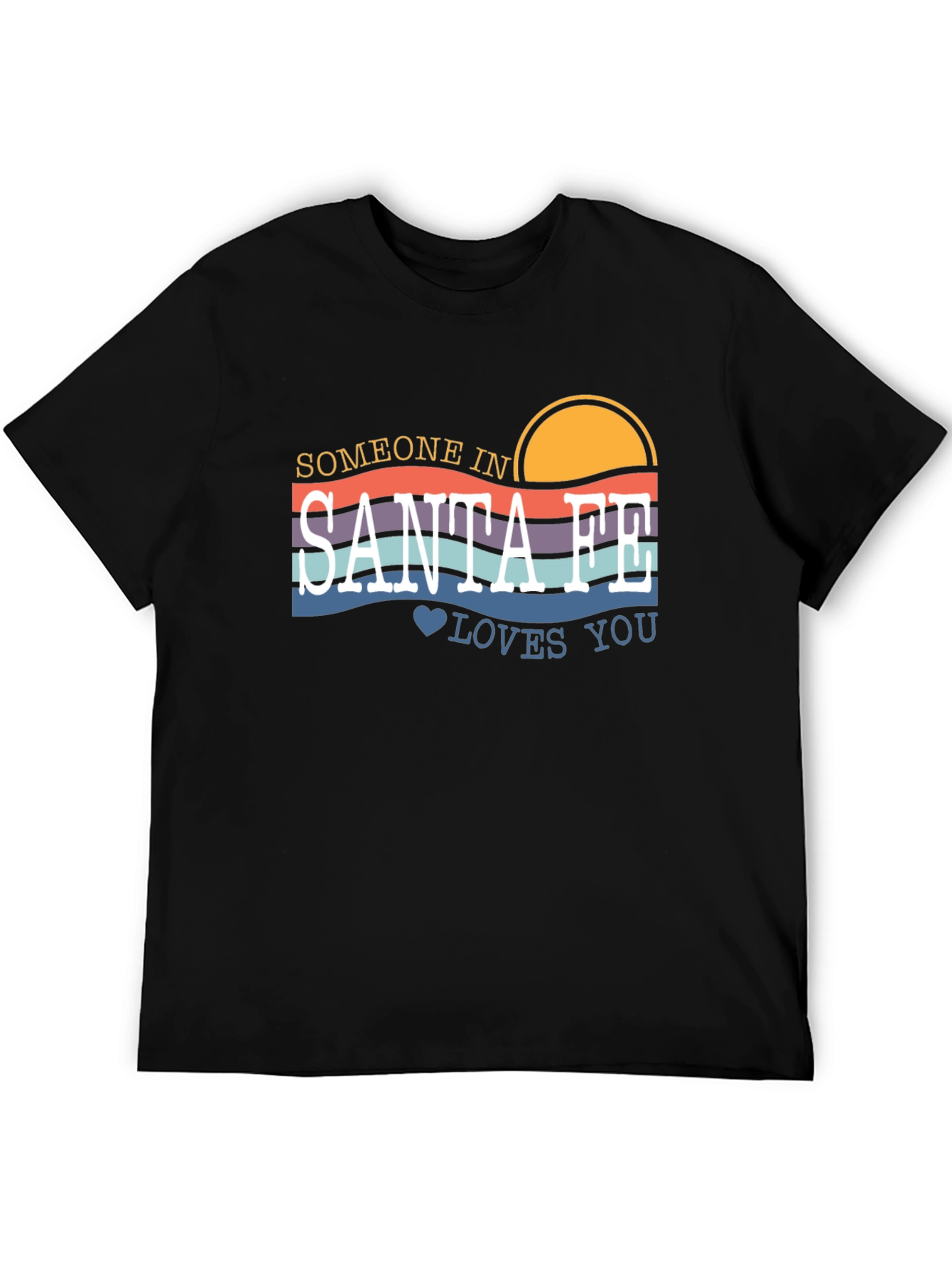 Santa Fe Retro Graphic T-Shirt
