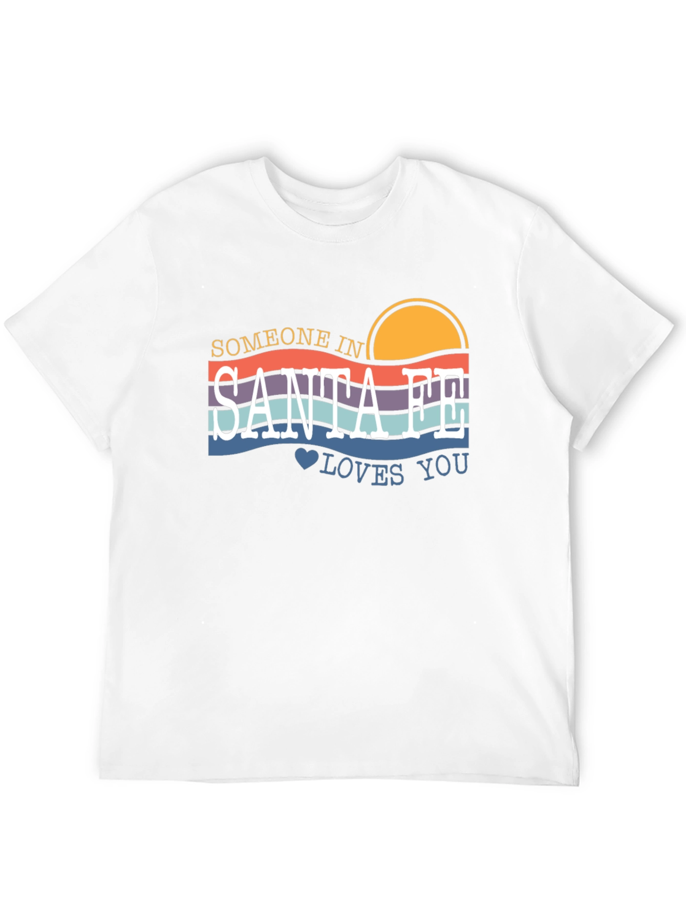 Santa Fe Retro Graphic T-Shirt