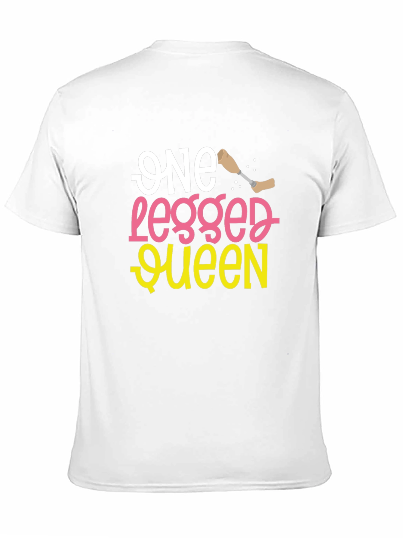 One Legged Queen Funny T-Shirt