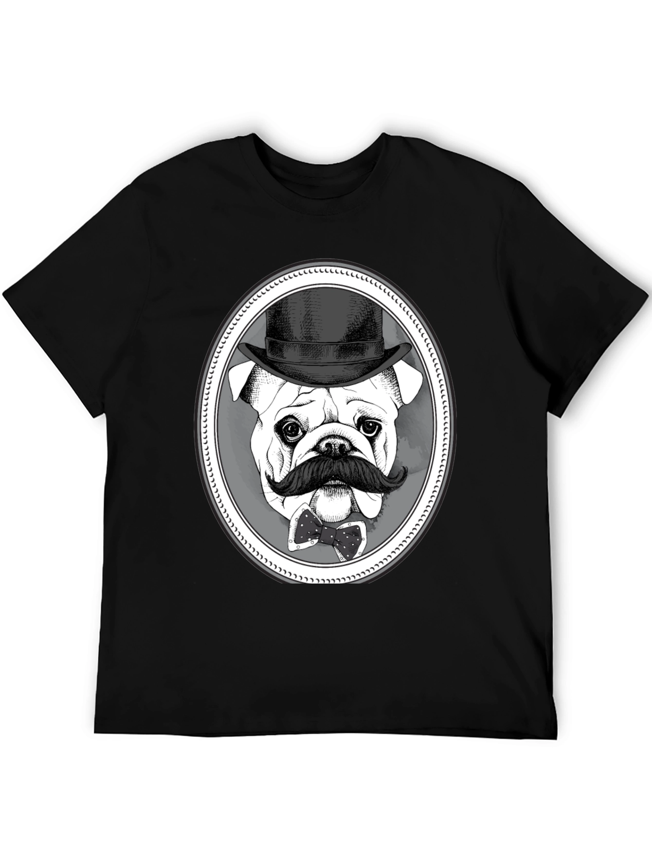 Bulldog Gentleman T-Shirt - Dapper Dog Tee