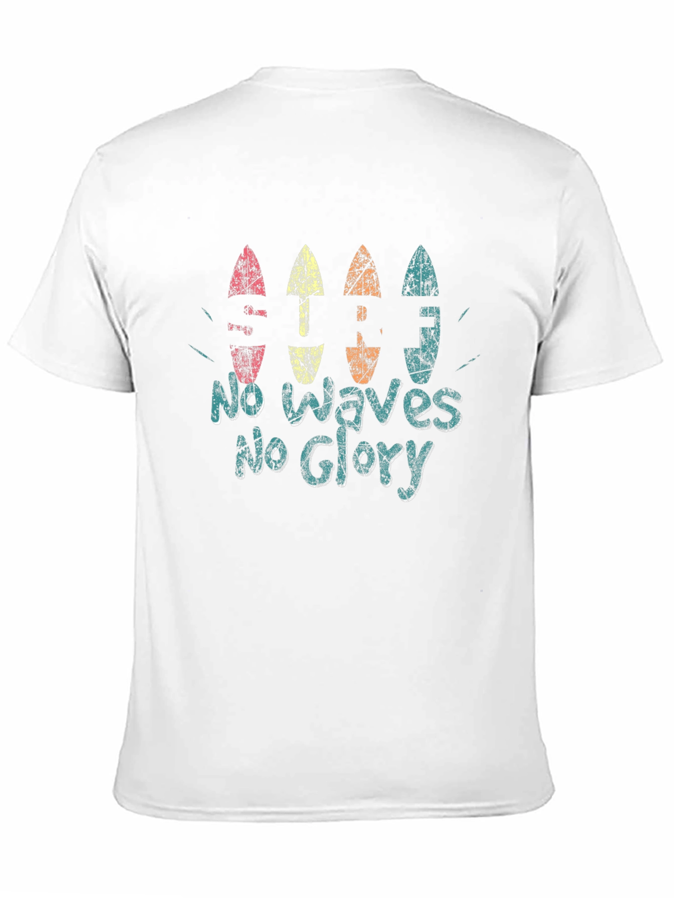 No Waves No Glory Graphic Tee