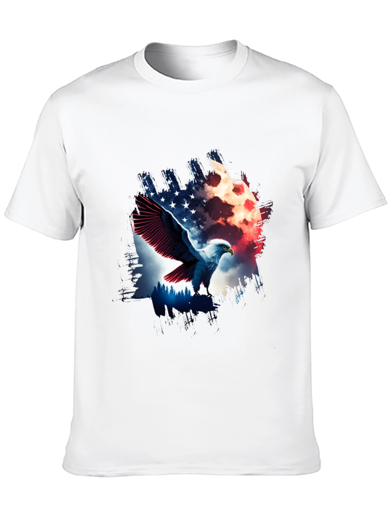American Eagle Graphic Black T-Shirt