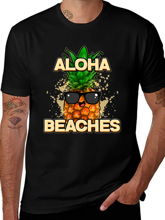Aloha Beaches Pineapple T-Shirt