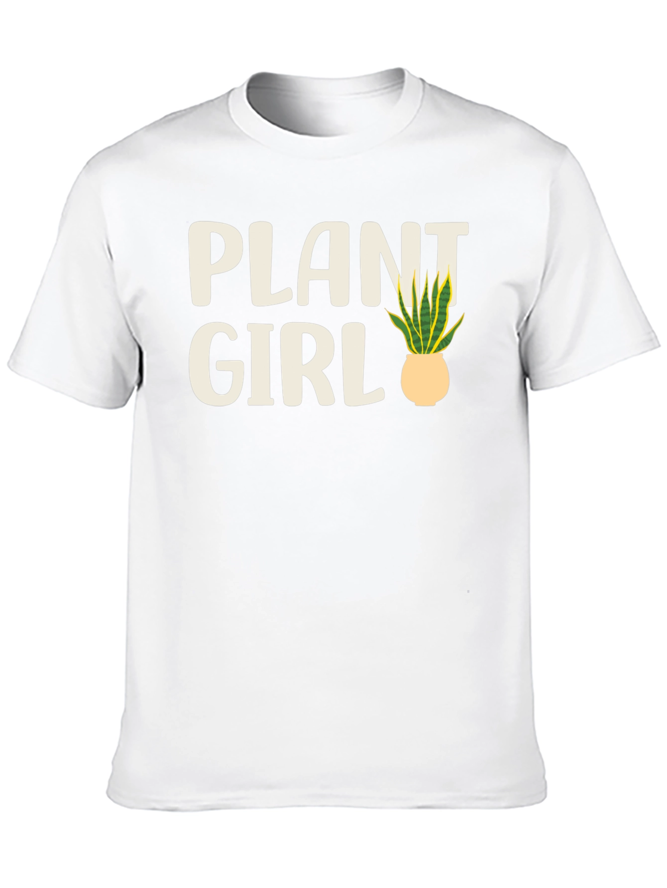 Plant Girl Graphic Tee - Black