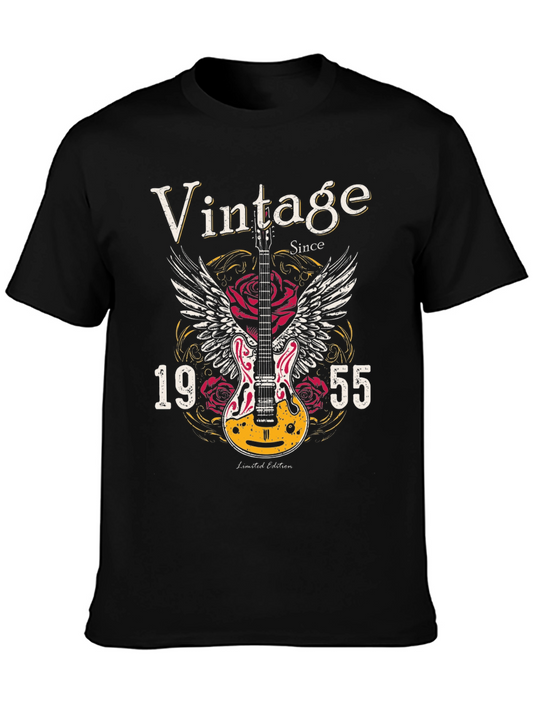Vintage 1955 Guitar T-Shirt - Limited Edition