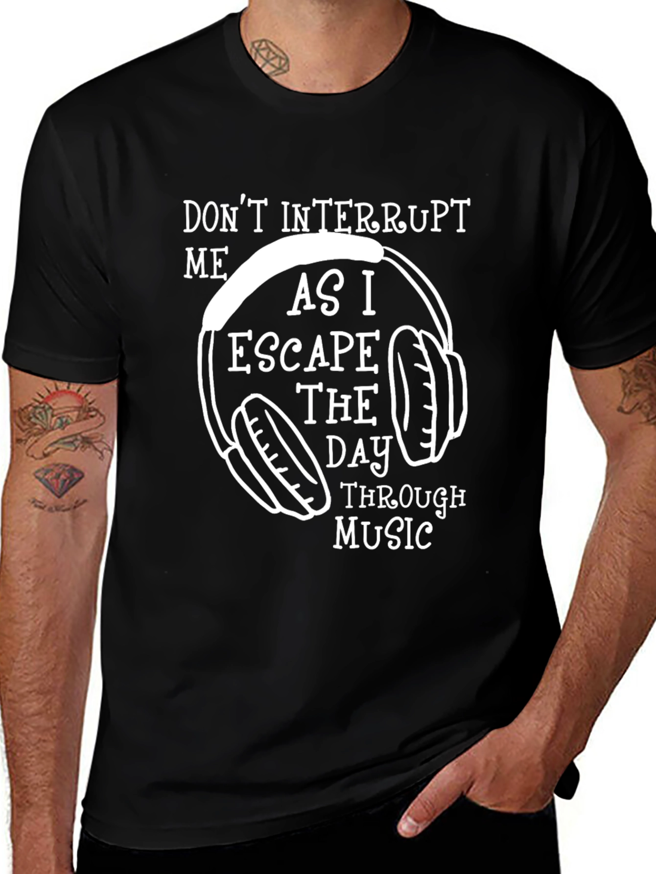 Dont Interrupt Music T-Shirt