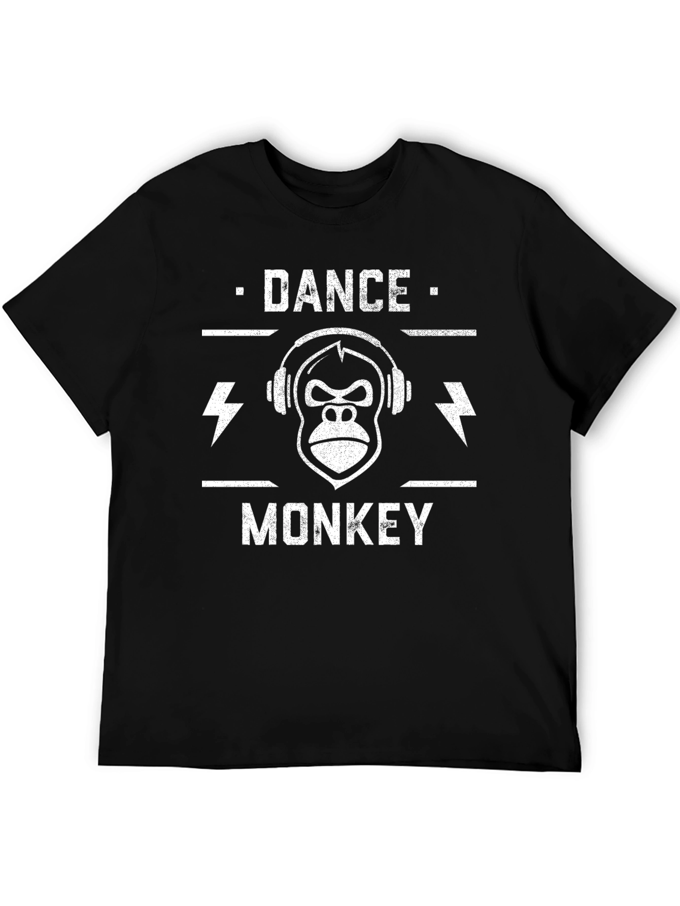 Dance Monkey Graphic Tee - Black T-Shirt