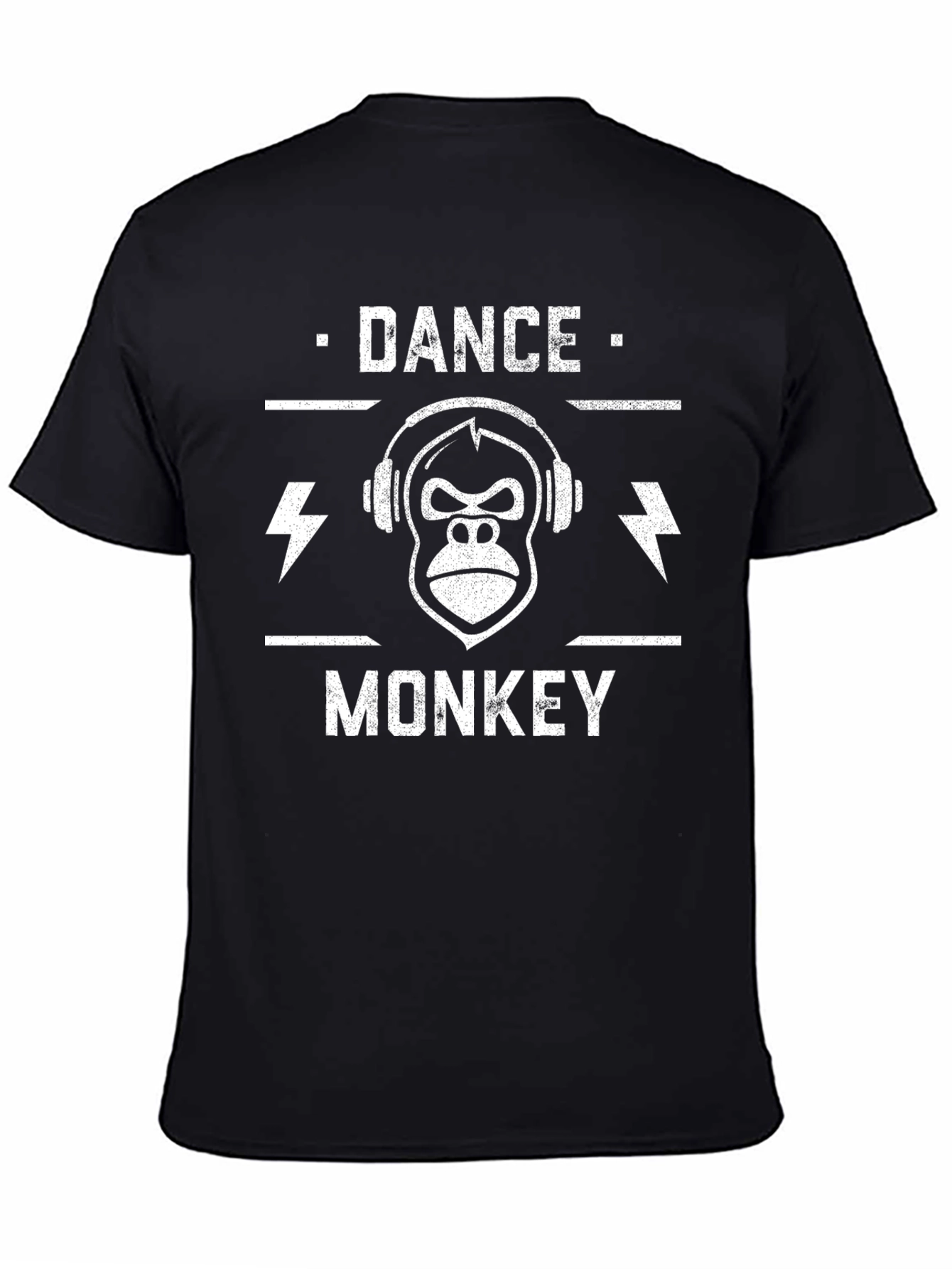 Dance Monkey Graphic Tee - Black T-Shirt