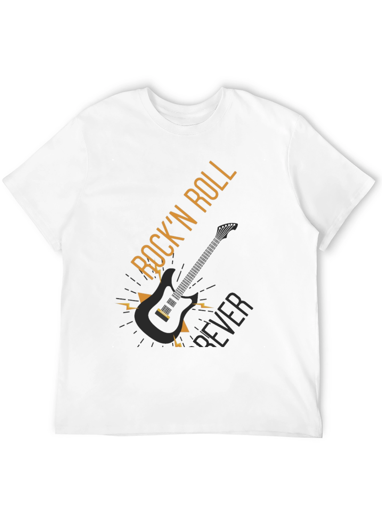 Rock n Roll Forever Black T-Shirt