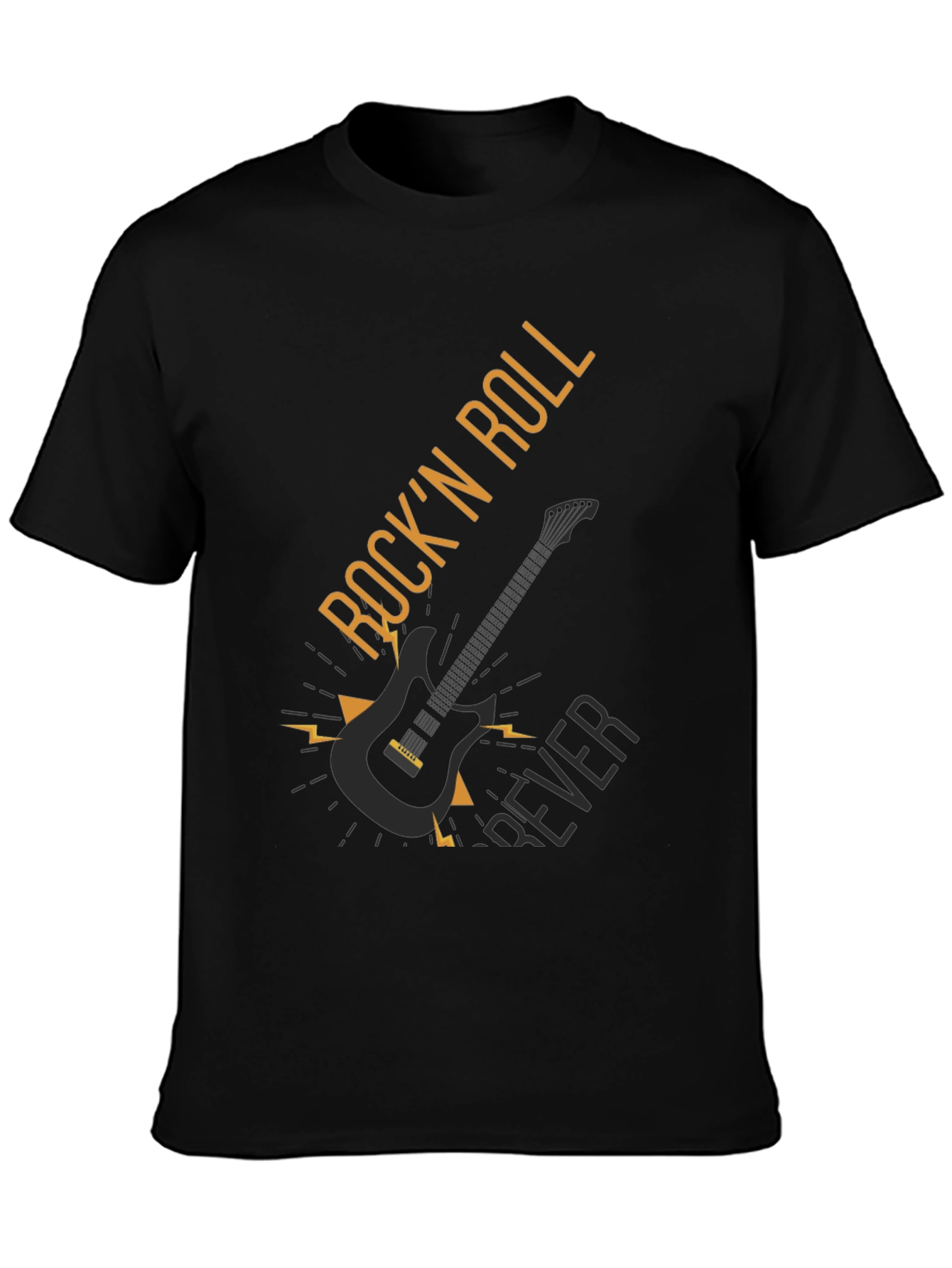 Rock n Roll Forever Black T-Shirt