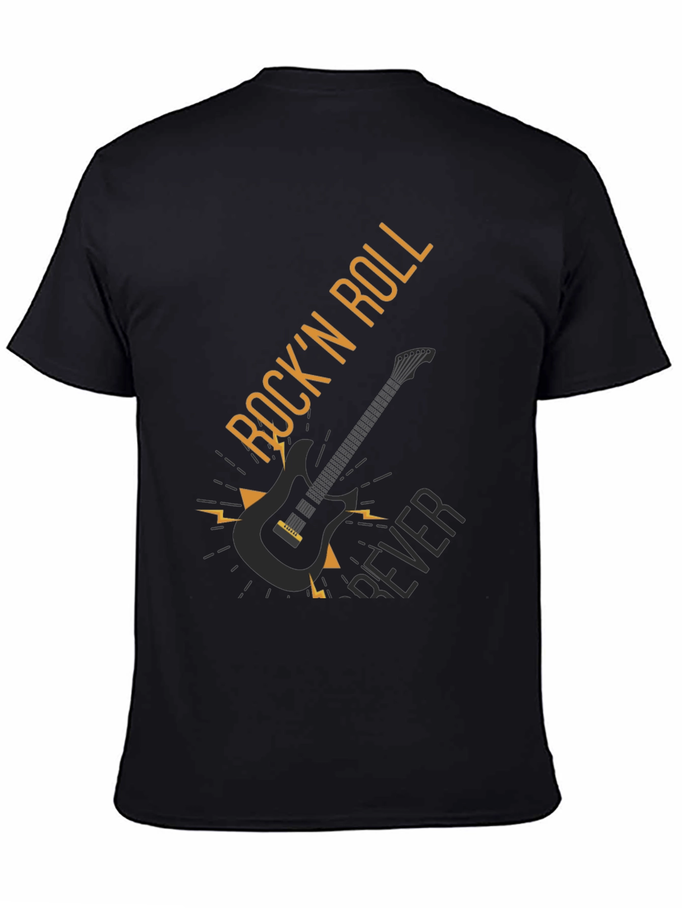 Rock n Roll Forever Black T-Shirt