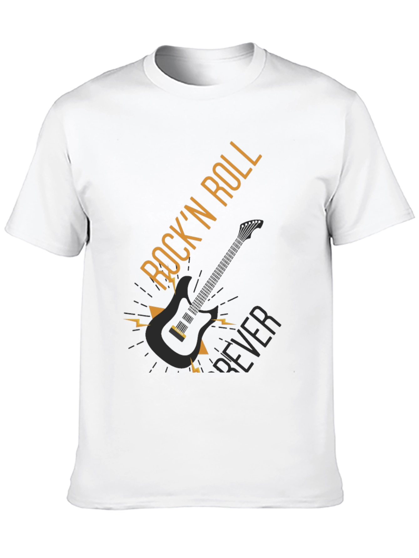 Rock n Roll Forever Black T-Shirt