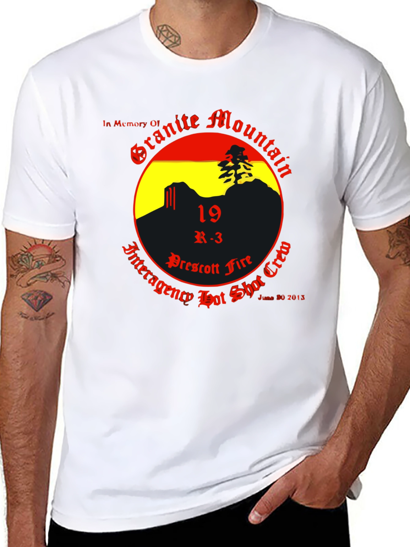 Granite Mountain Hotshots Crew T-Shirt