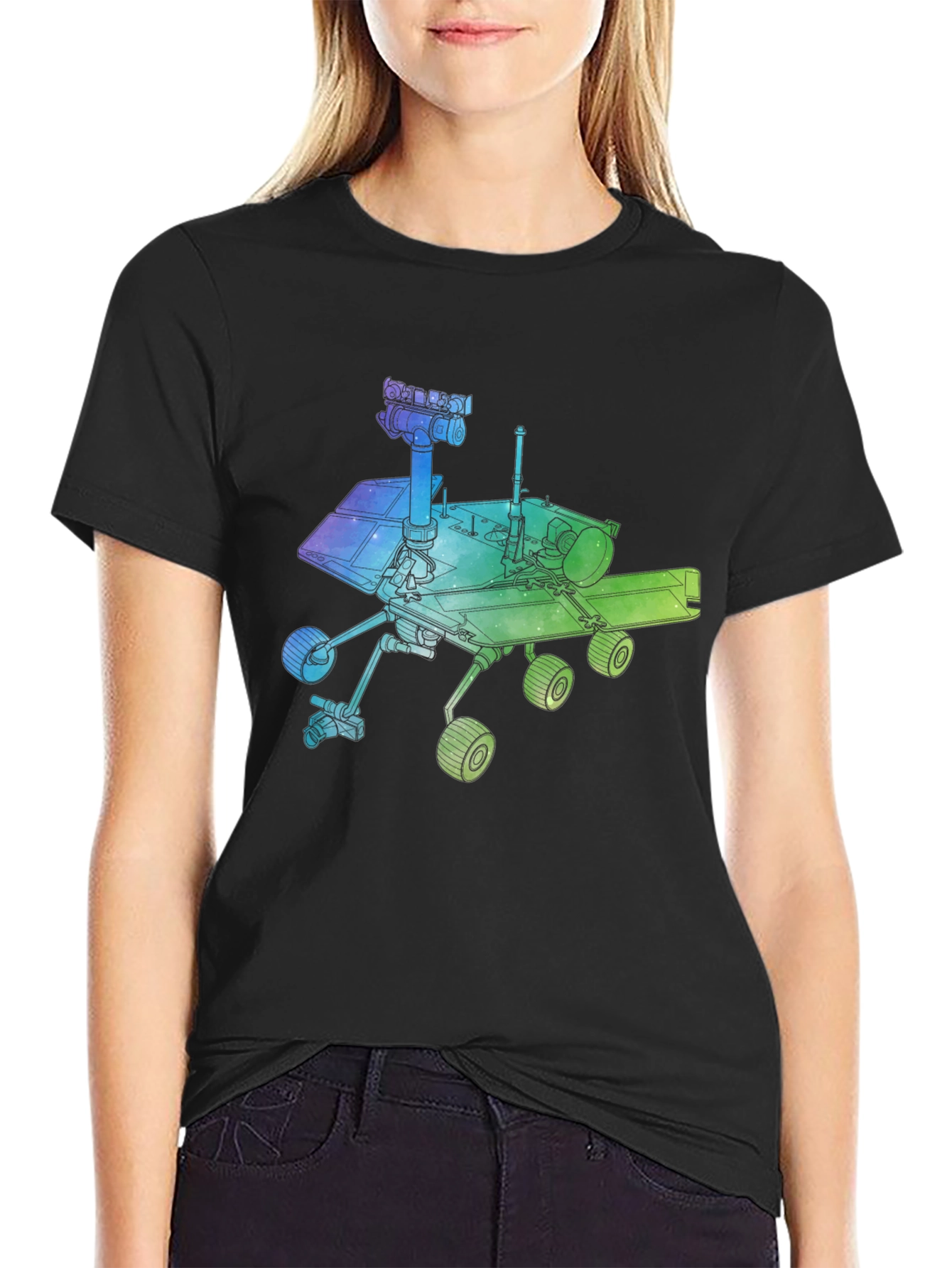 Mars Rover Graphic Tee - Explore the Cosmos