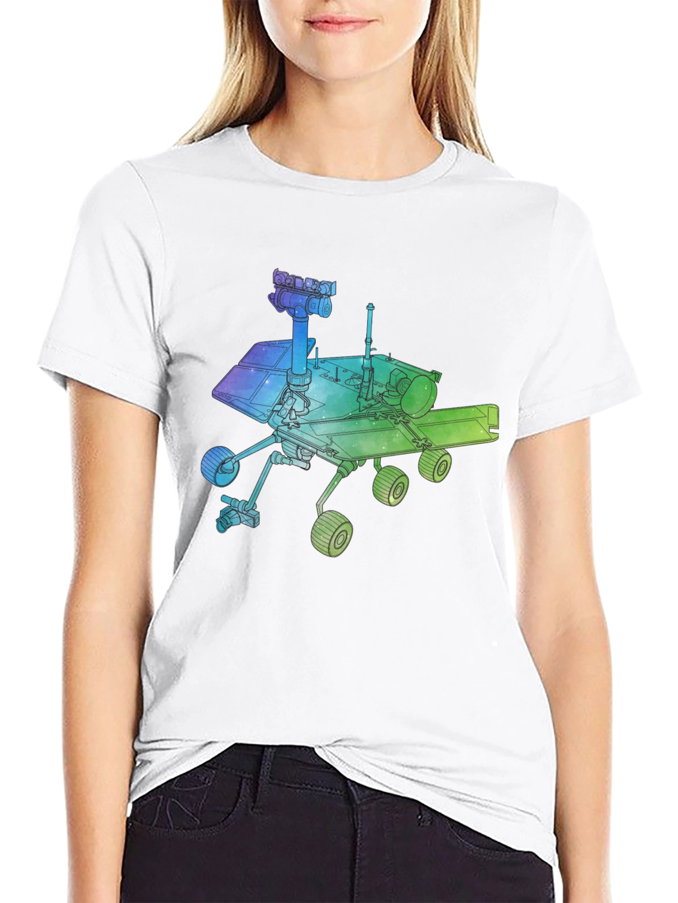 Mars Rover Graphic Tee - Explore the Cosmos
