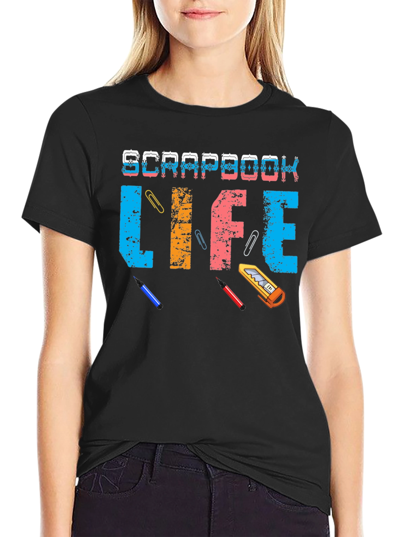 Scrapbook Life Graphic Tee