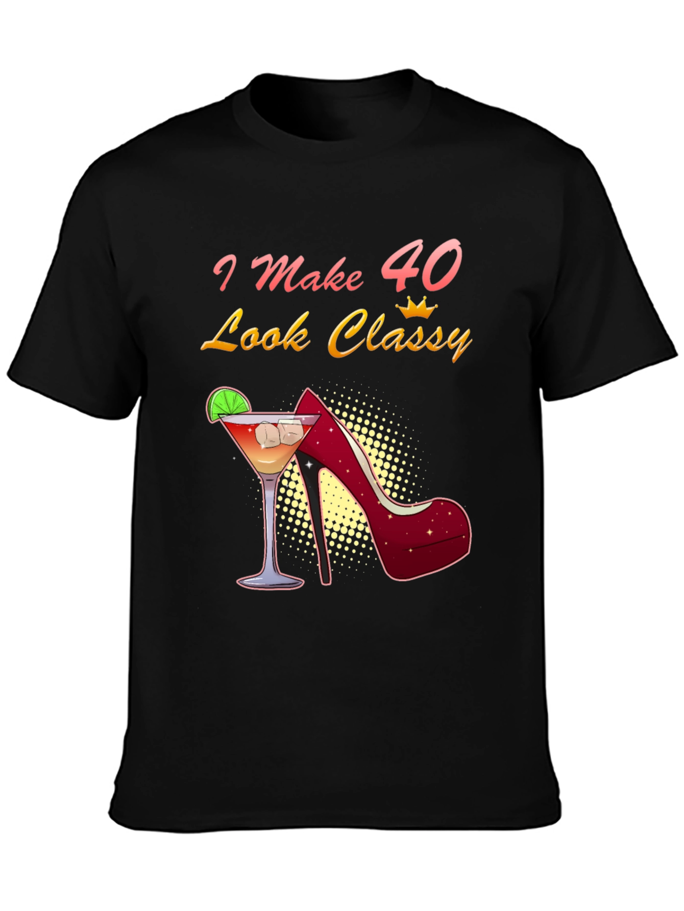 Classy 40th Birthday T-Shirt