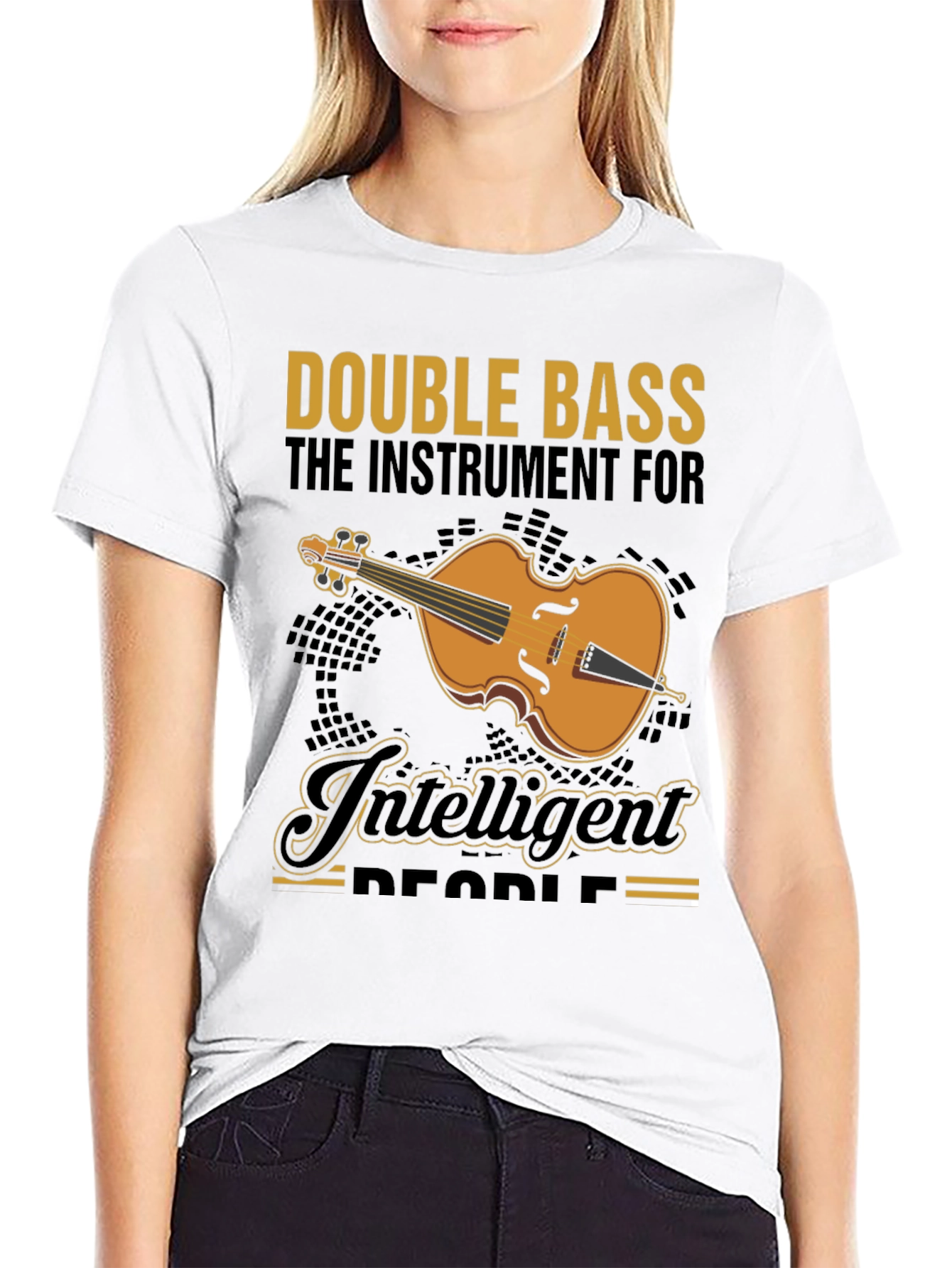 Double Bass Instrument T-Shirt