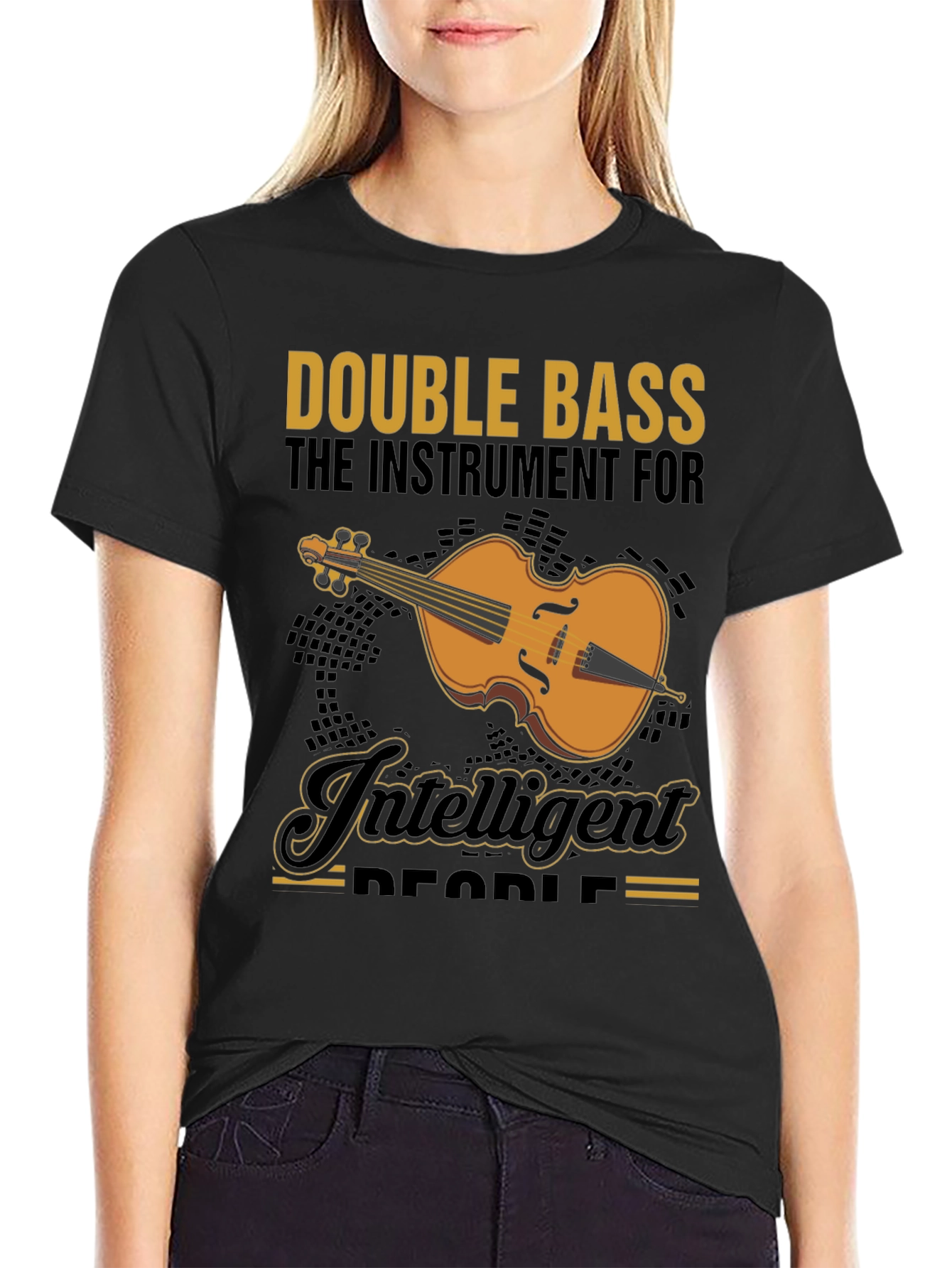 Double Bass Instrument T-Shirt