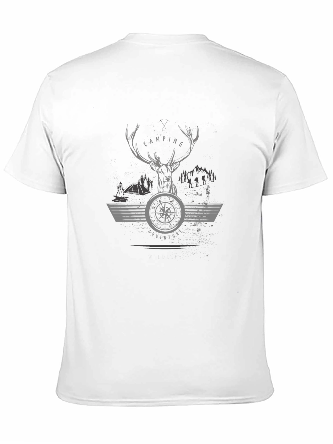 Camping Adventure Graphic T-Shirt