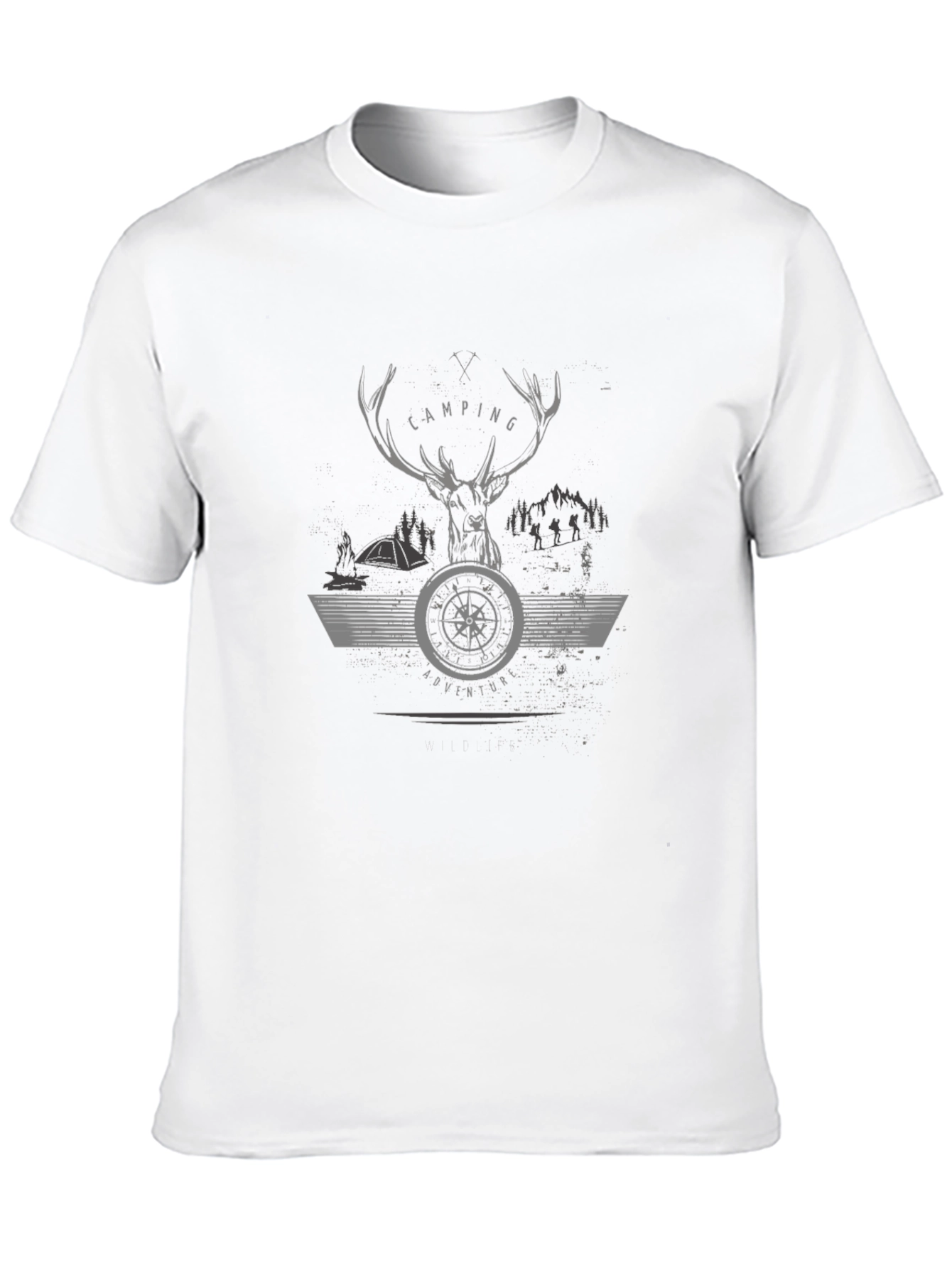 Camping Adventure Graphic T-Shirt