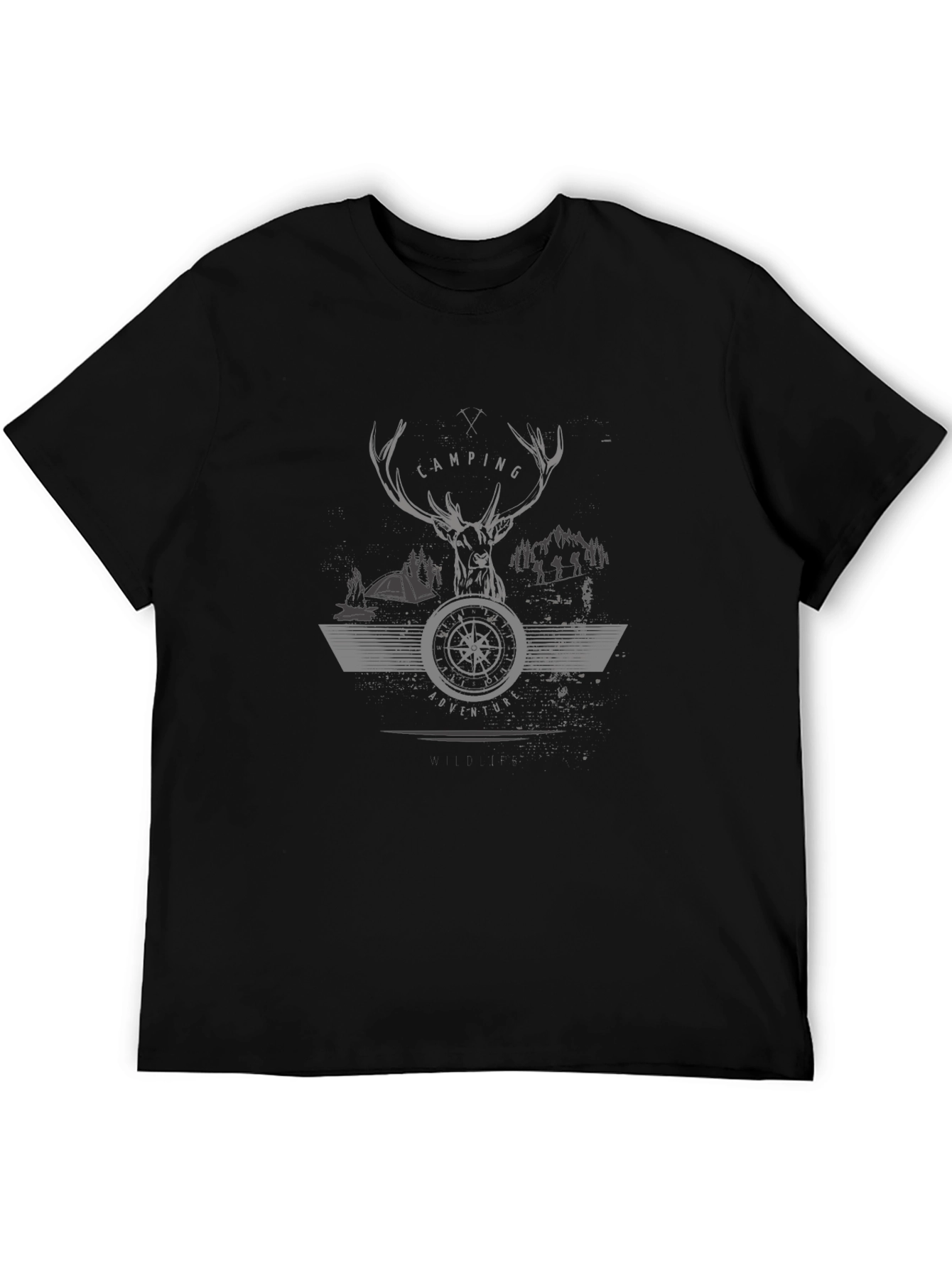 Camping Adventure Graphic T-Shirt